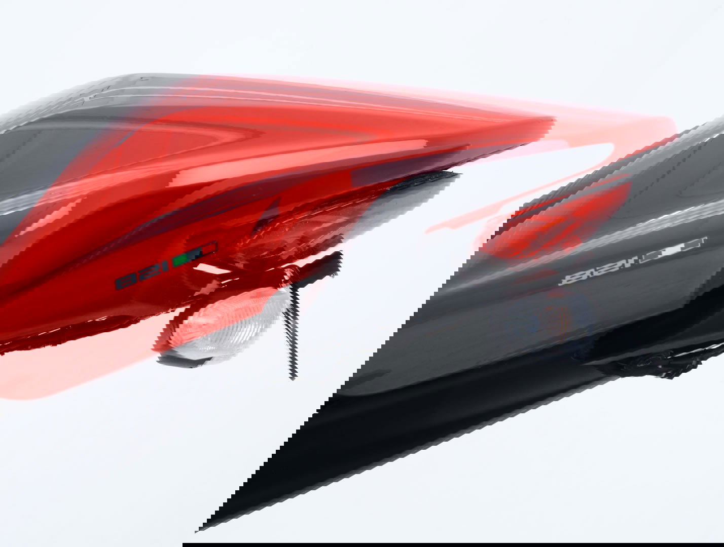 Portatarga Ducati Monster 821 14 17 11900 Rg LP0166BK - Endurrad