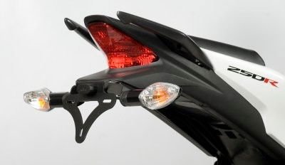 Portatarga Honda CBR250R 11 Wk SP50 125 250 5739 Rg LP0104BK - ENDURRAD