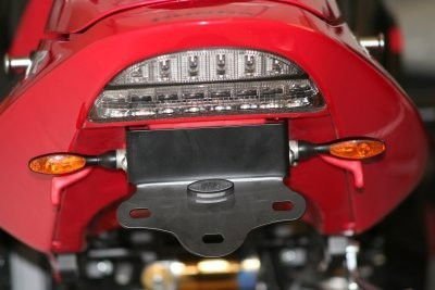 Portatarga Honda CBR954 02 03 5673 Rg LP0044BK - ENDURRAD