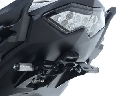 Portatarga Kawasaki 650 Versys 15 12294 Rg LP0179BK - Endurrad