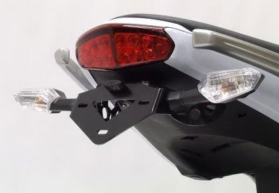Portatarga Kawasaki ER6 N ER6 F Ninja 650 09 11 5712 Rg LP0080BK - ENDURRAD