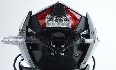 Portatarga Kawasaki Ninja H2 15 15515 Rg LP0182BK - ENDURRAD