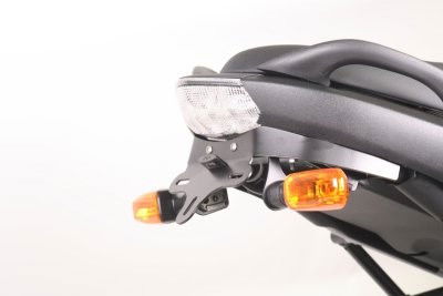 Portatarga Kawasaki Versys 650 06 09 5666 Rg LP0039BK - Endurrad