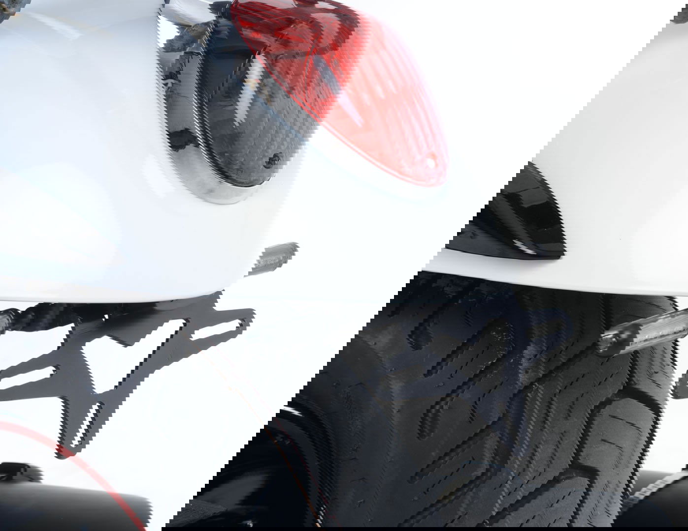 Portatarga Kawasaki Vn 900 Custom 07 18077 Rg LP0211BK - Endurrad