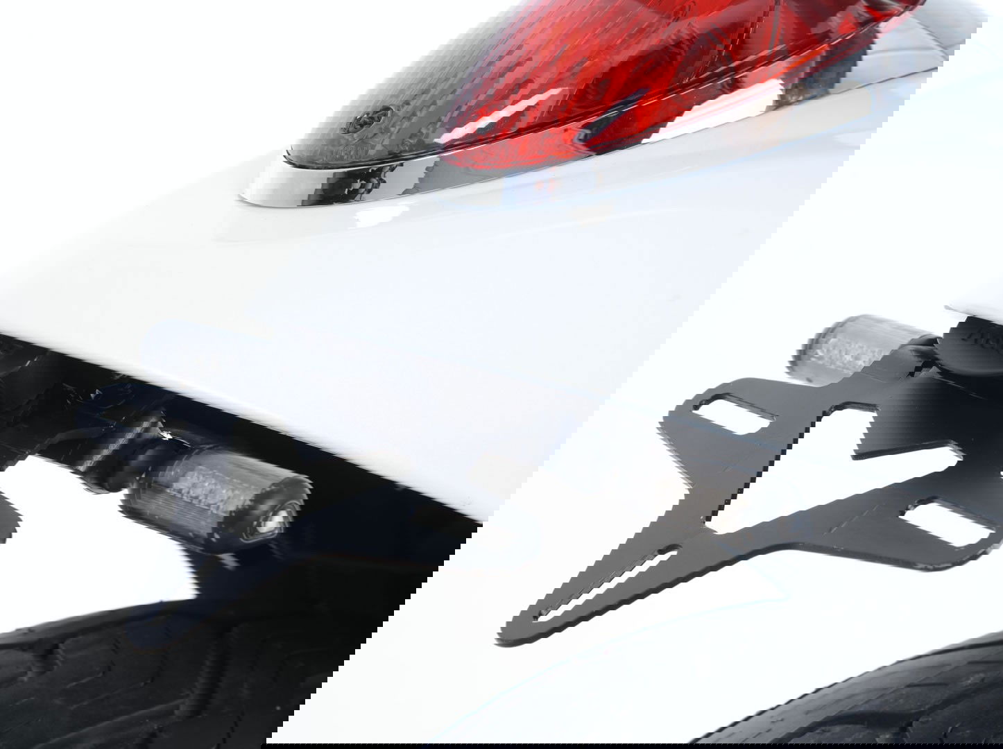 Portatarga Kawasaki Vn 900 Custom 07 18077 Rg LP0211BK - Endurrad