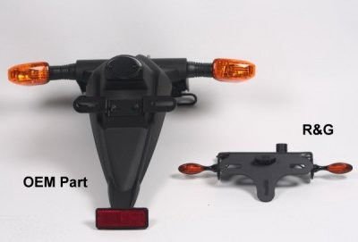 Portatarga Kawasaki Z 1000 '07 - '09 & Z 750 '07 - / Z750R - ENDURRAD