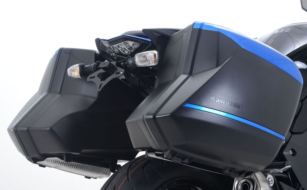 Portatarga Kawasaki Z 1000 Sx Tourer 14 19 17360 Rg LP0192BK - ENDURRAD