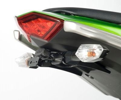 Portatarga Kawasaki Z1000 10 13 5728 Rg LP0095BK - ENDURRAD