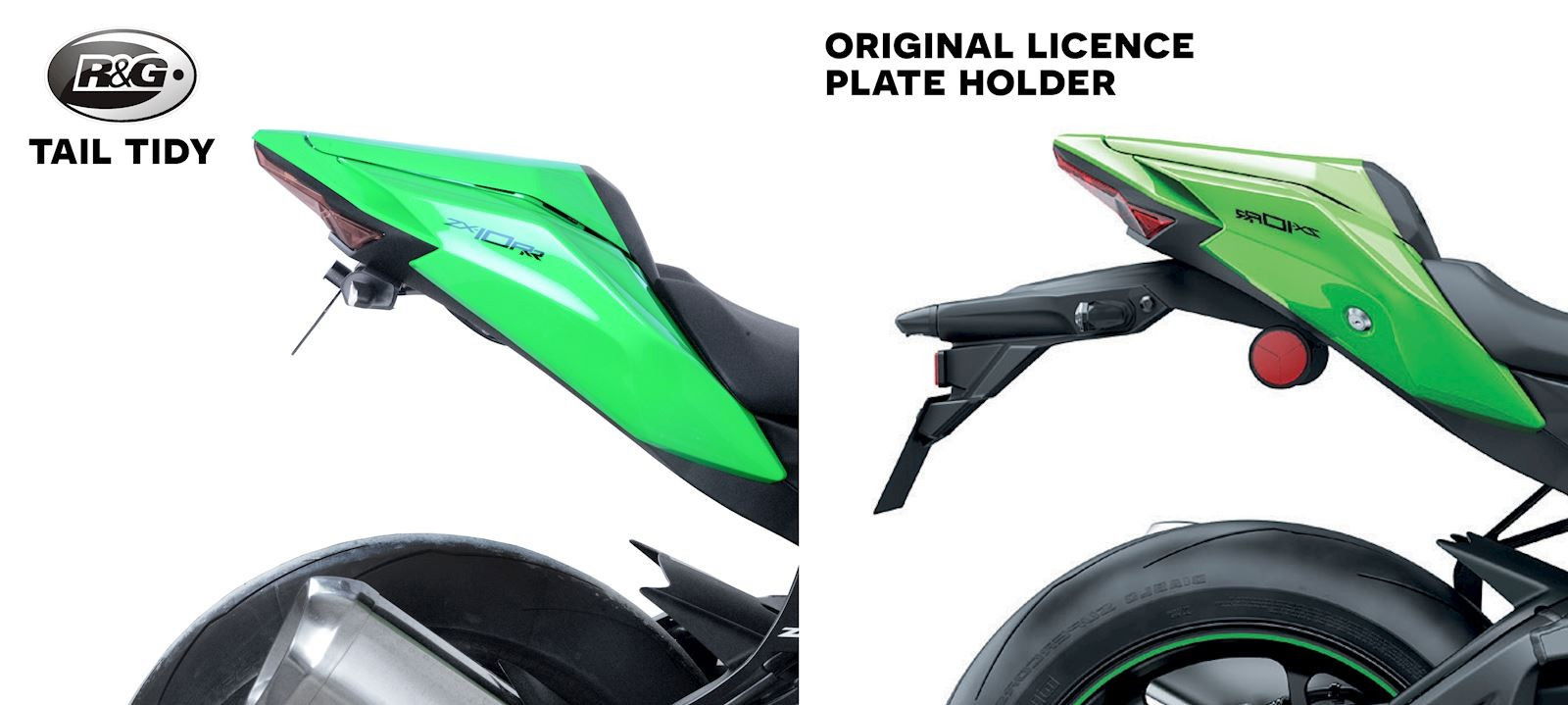 Portatarga Kawasaki Zx 10R Rr 21 71733 - Endurrad