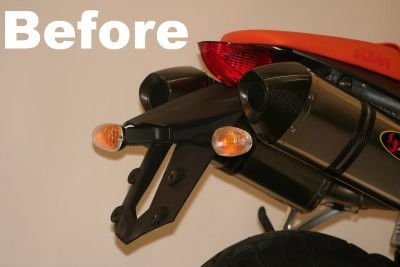 Portatarga Ktm Superduke 990 Tutti Gli Anni Superduke R 2012 Rg LP0043BK - ENDURRAD