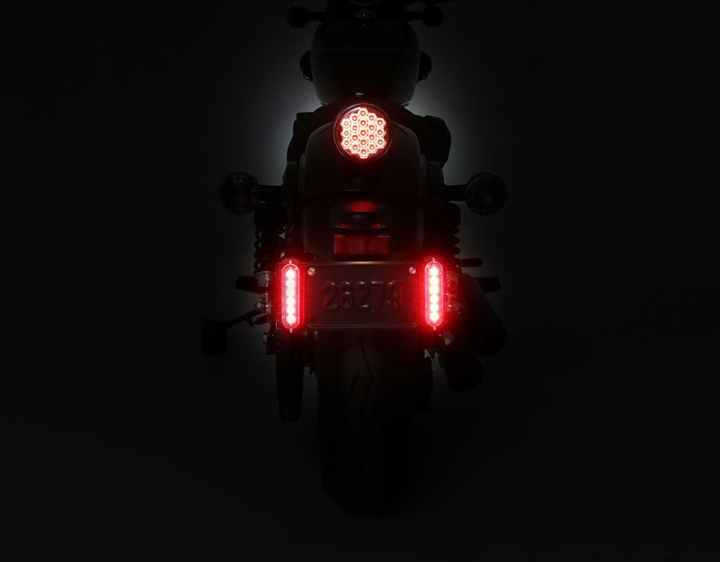 Kit doppia luce freno B6 DENALI, vista posteriore