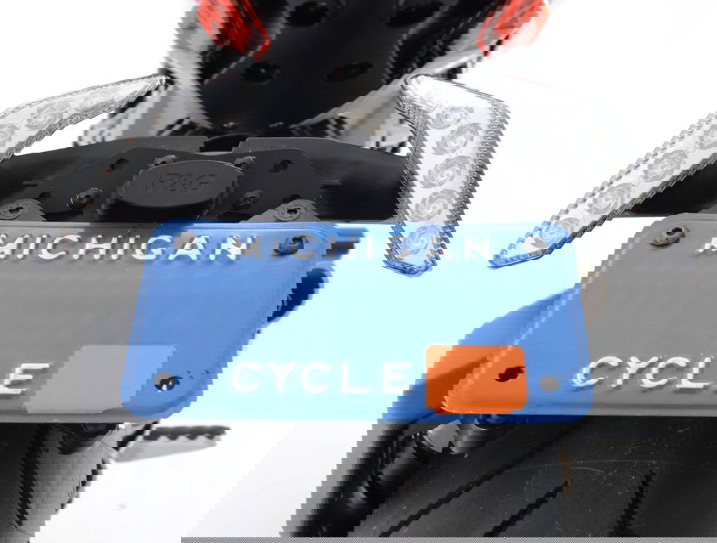 Portatarga Mv Agusta Turismo Veloce Stradale Dragster And Rivale 800 10698 Rg LP0157BK - Endurrad