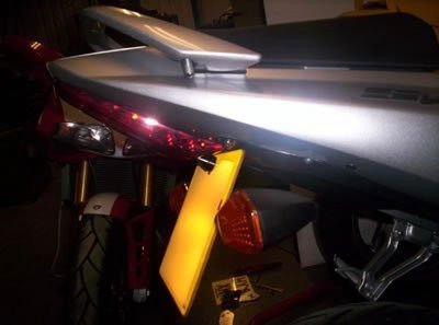 Portatarga Suzuki Sv 650 K3 - K6 / 1000 K3 - ENDURRAD