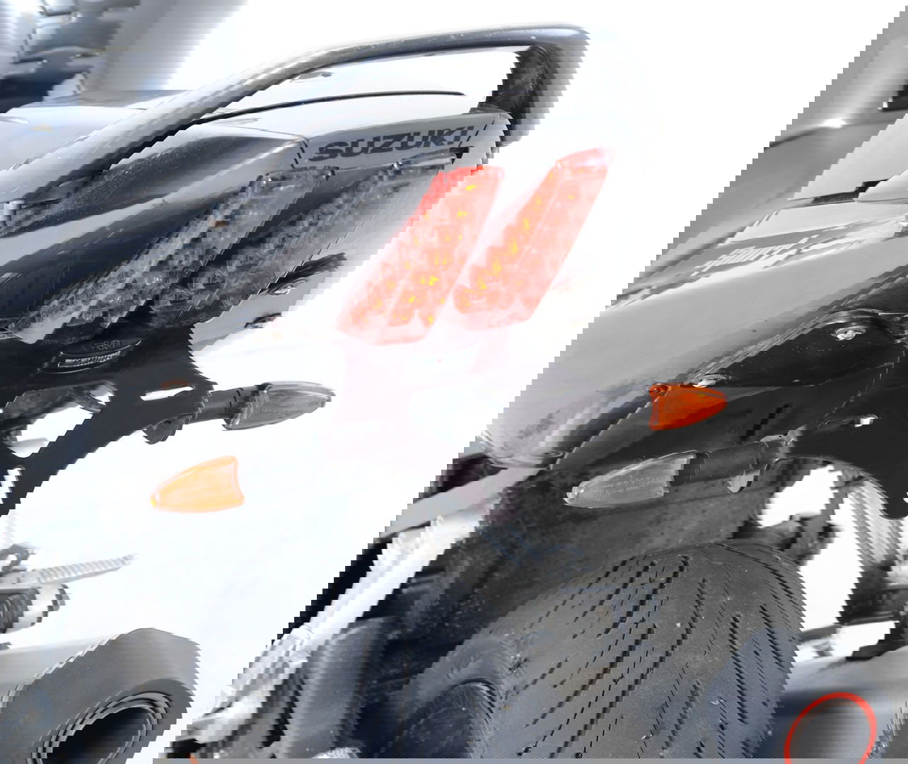 Portatarga Suzuki SV650 07 15 5695 Rg LP0062BK - Endurrad