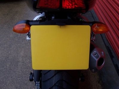 Portatarga Yamaha Fazer 1000 06 Non FZ1 Naked 5656 Rg LP0031BK - Endurrad