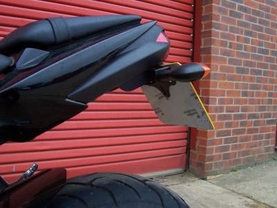Portatarga Yamaha Fz 1 Non Fazer 1000 06 5648 Rg LP0024BK - ENDURRAD