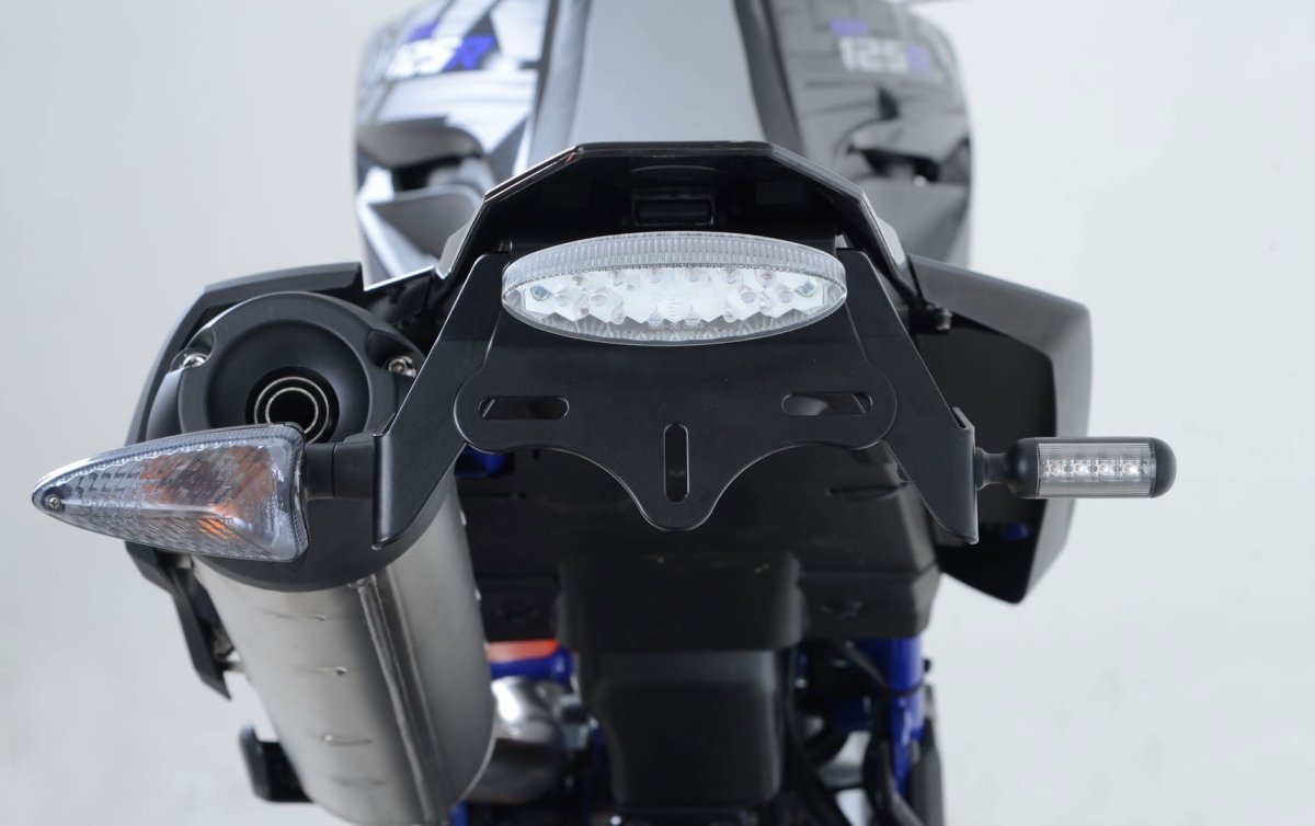 Portatarga Yamaha WR125X 09 WR125R 09 5721 Rg LP0088BK - ENDURRAD