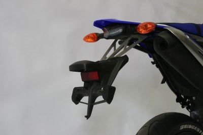 Portatarga Yamaha WR250X 08 WR250R 08 5714 Rg LP0082BK - ENDURRAD
