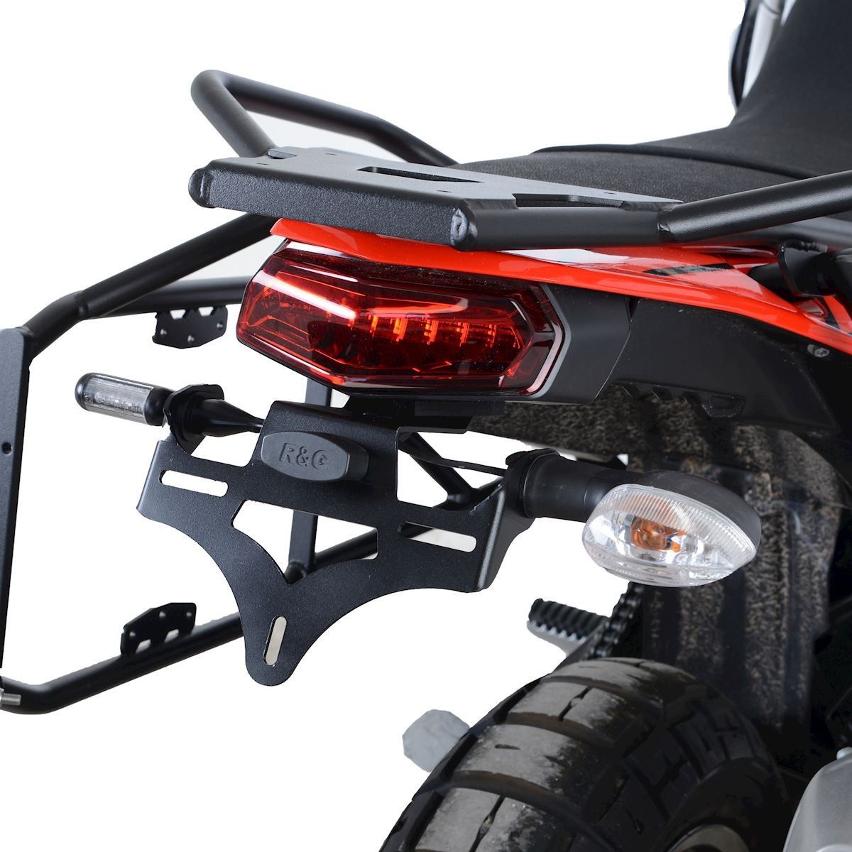 Portatarga Yamaha XTZ700 Tenere 19 Con Attacco Portapacchi 71130 - ENDURRAD