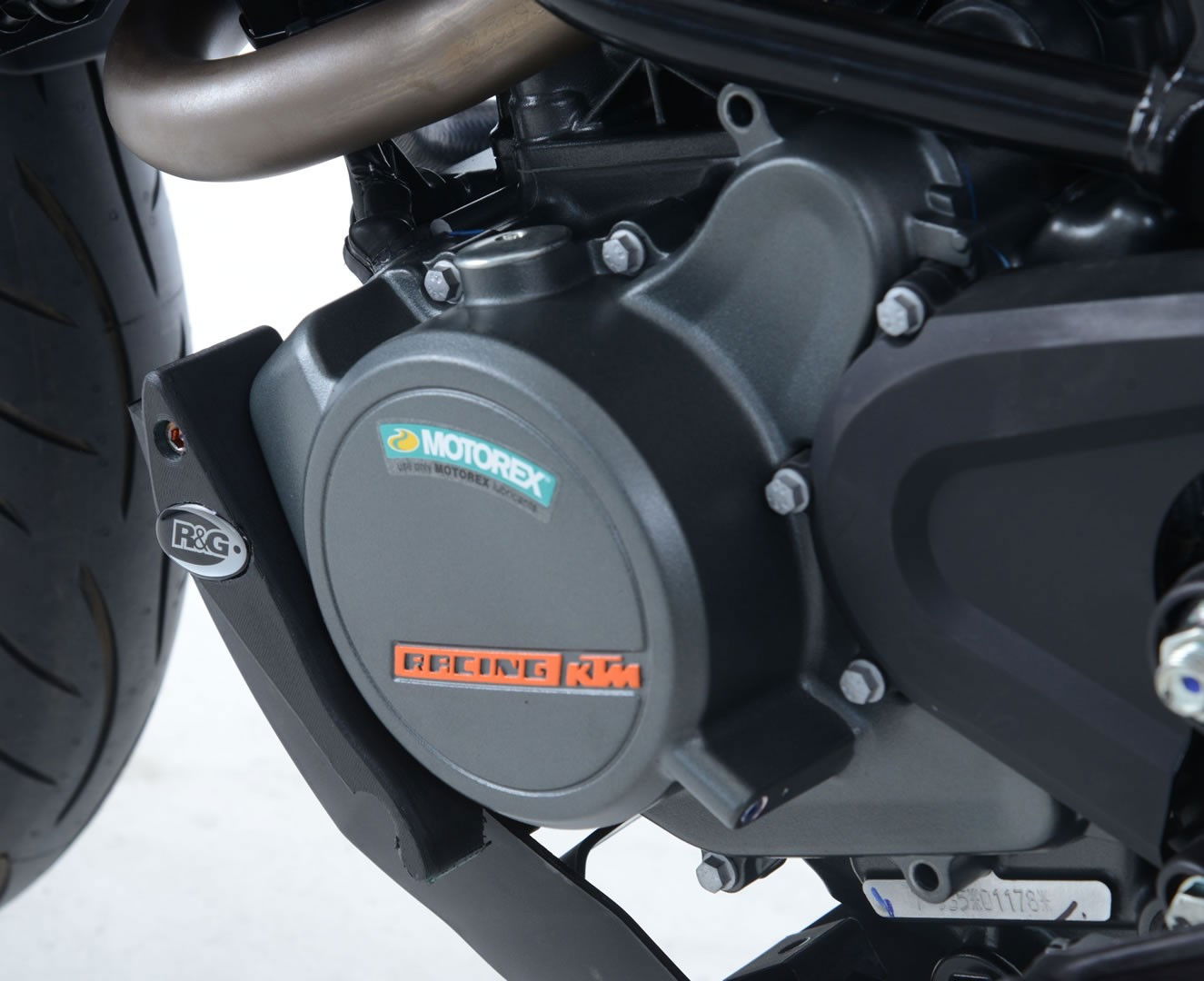 Protezione Motore Sx Ktm 125 Duke 17 R G 18289 Rg ECS0119BK - Endurrad