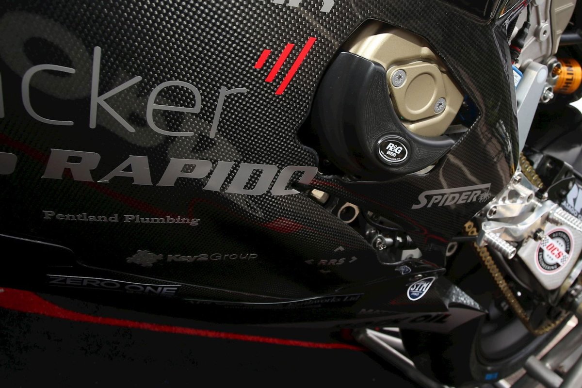 Protezione Motore Sx Tipo Radiale Hdpe Ducati Panigale V4 S 18 V4R 19 Streetfighter V4 20 70456 - ENDURRAD