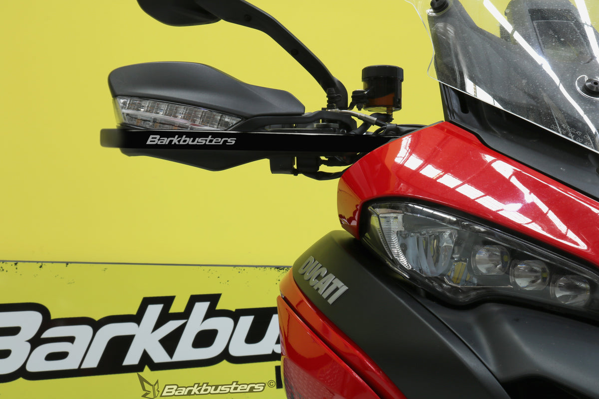 Protezione paramani Barkbusters BLG-019 montata su Ducati Multistrada V2S