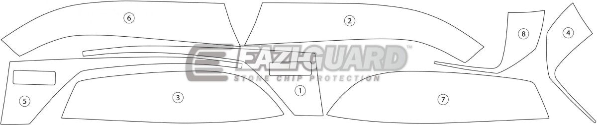 Protezione per valigie laterali per BMW R 1200 RT 2014 - 2018 - ENDURRAD