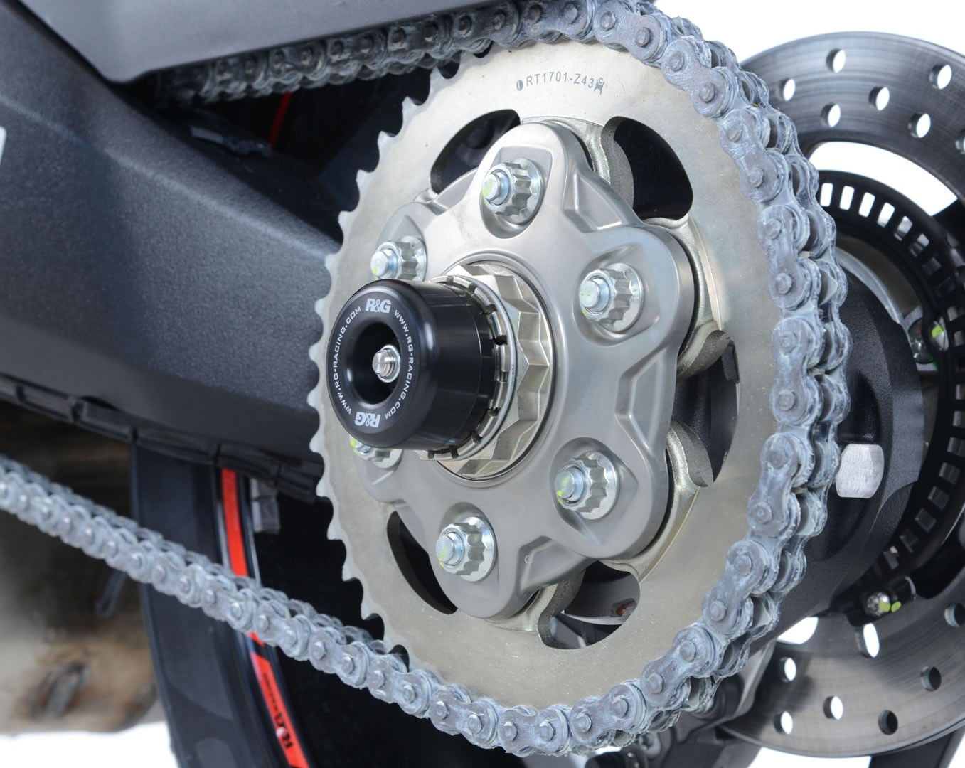 Protezioni Forcellone Ducati Multistrada 1200 10 15 Monster 1200 S 17 Supersport S 17 Multistrada 1260 6123 Rg SP0028BK - Endurrad