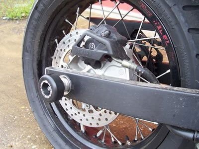 Protezioni Forcellone XT660X R XTZ660 Tenere 6093 Rg SP0008BK - ENDURRAD