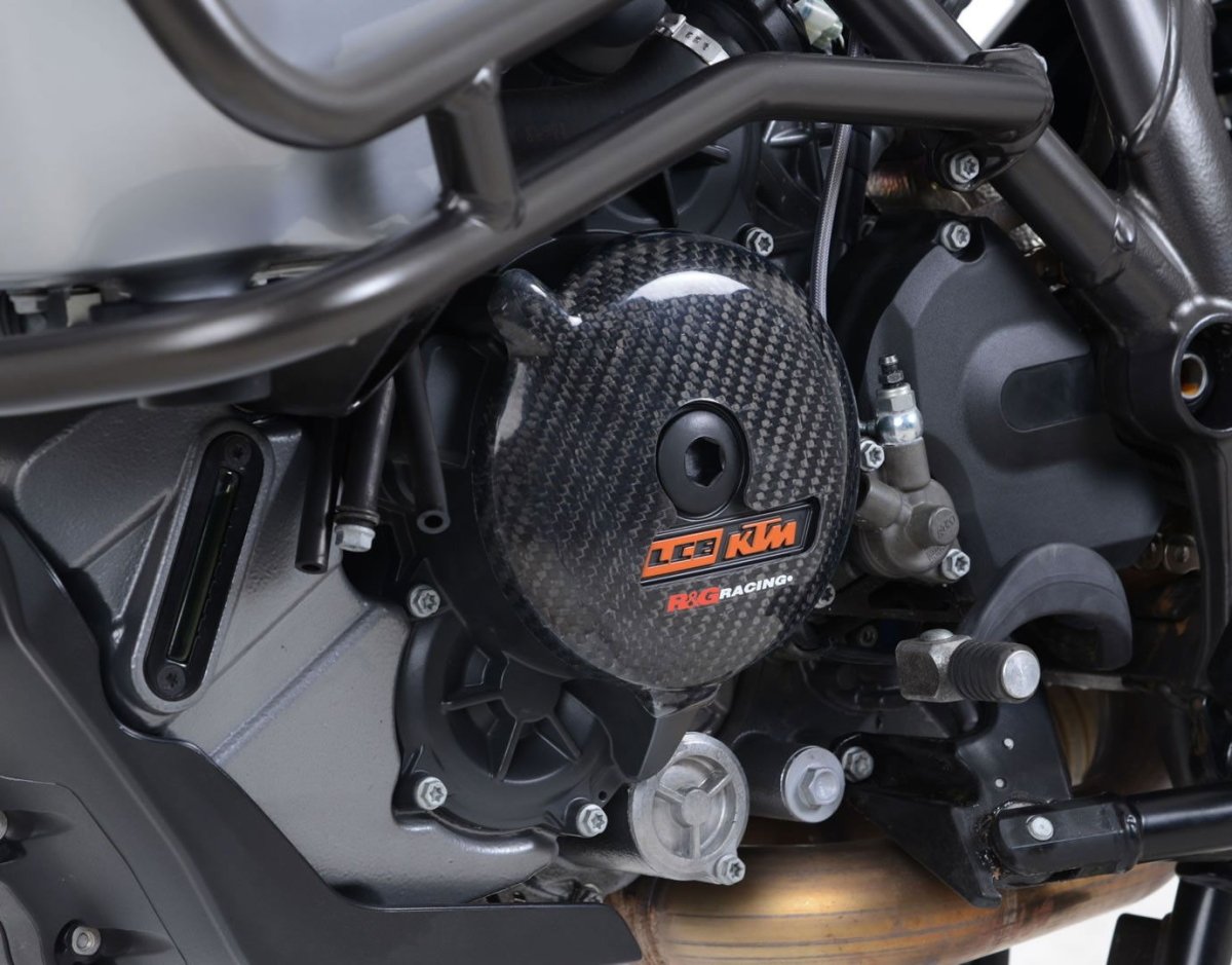 Protezioni motore SX in carbonio, KTM 1290 Superadventure - 1050 Adventure - 1290 Super Duke GT '16 - Super Duke R '17 - ENDURRAD