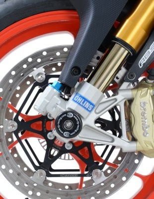 Protezioni Perno Forcella Anteriore Aprilia V4 Tuono 1100 15 16 RSV4RR 15 RSV4RF RSV4 1100 Factory 19 12849 Rg FP0173BK - ENDURRAD