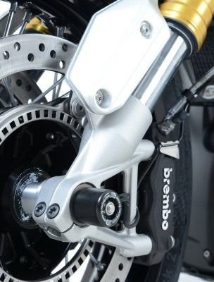 Protezioni Perno Forcella Anteriore Bmw R Nine T Standard Con Ruote A Raggi 11357 Rg FP0155BK - ENDURRAD