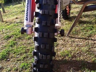 Protezioni perno forcella Anteriore, Crf250 - 450 '02 - '04, Crx 250 '04 - ENDURRAD