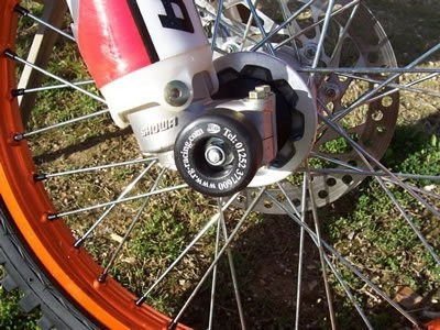 Protezioni Perno Forcella Anteriore CRF250 450 02 04 Crx 250 04 5396 Rg FP0018BK - ENDURRAD