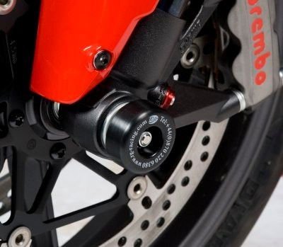 Protezioni Perno Forcella Anteriore Ducati 848 1098 1198 1098 Streetfighter 5495 Rg FP0060BK - ENDURRAD