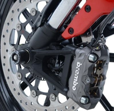 Protezioni Perno Forcella Anteriore Ducati Scrambler 800 Classic Street Classic SIXTY2 Flat Track Pro 12277 Rg FP0167BK - ENDURRAD