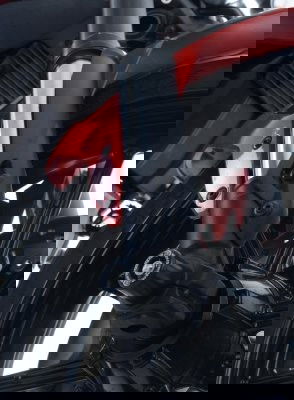 Protezioni Perno Forcella Anteriore Ducati Scrambler 800 Classic Street Classic SIXTY2 Flat Track Pro 12277 Rg FP0167BK - Endurrad