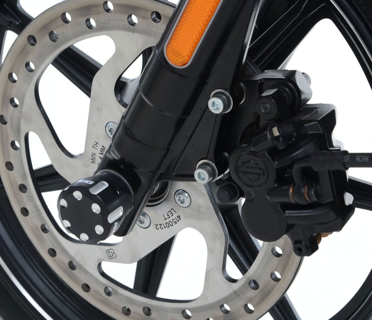 Protezioni perno forcella anteriore, Harley Davidson Street 500/750 - ENDURRAD