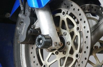 Protezioni Perno Forcella Anteriore Honda CBR1100XX Blackbird 96 07 10406 Rg FP0134BK - Endurrad