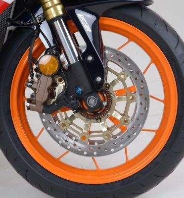 Protezioni Perno Forcella Anteriore Honda CBR600 Rr 07 13 5497 Rg FP0061BK - ENDURRAD
