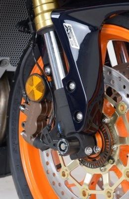 Protezioni Perno Forcella Anteriore Honda CBR600 Rr 07 13 5497 Rg FP0061BK - ENDURRAD
