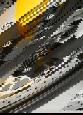 Protezioni Perno Forcella Anteriore Honda Hornet 600 05 11 Hornet 900 CBR600 F 11 5503 Rg FP0066BK - Endurrad