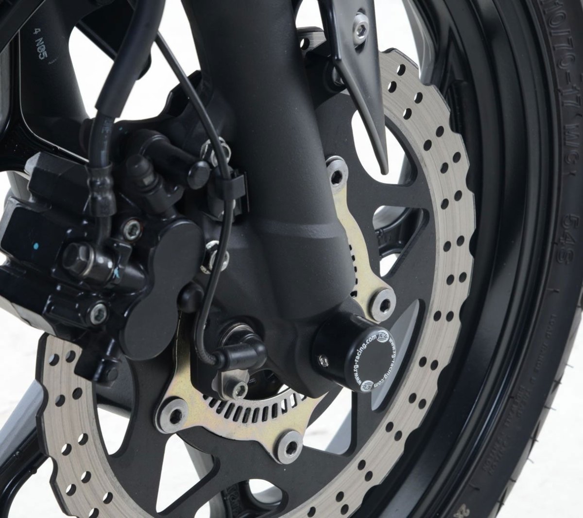Protezioni Perno Forcella Anteriore Kawasaki Ninja 300 250 13 17 Z250 13 18 Z300 7252 Rg FP0128BK - ENDURRAD