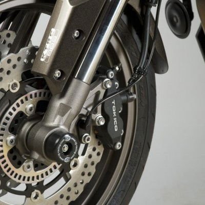 Protezioni Perno Forcella Anteriore Kawasaki Z1000 07 09 Z750R Versys 1000 5508 Rg FP0067BK - ENDURRAD