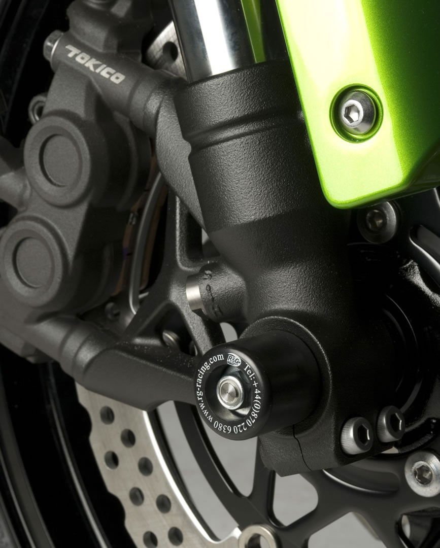Protezioni Perno Forcella Anteriore Kawasaki Z1000 10 13 Z1000SX 10 19 5541 Rg FP0095BK - ENDURRAD
