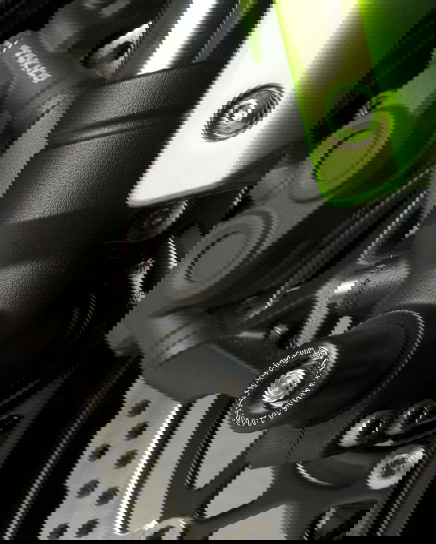 Protezioni Perno Forcella Anteriore Kawasaki Z1000 10 13 Z1000SX 10 19 5541 Rg FP0095BK - Endurrad