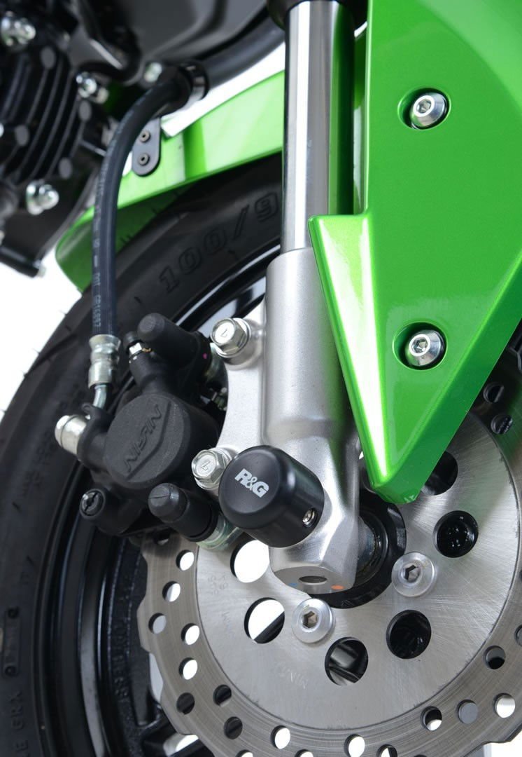 Protezioni Perno Forcella Anteriore Kawasaki Z125 R G 18068 Rg FP0190BK - ENDURRAD
