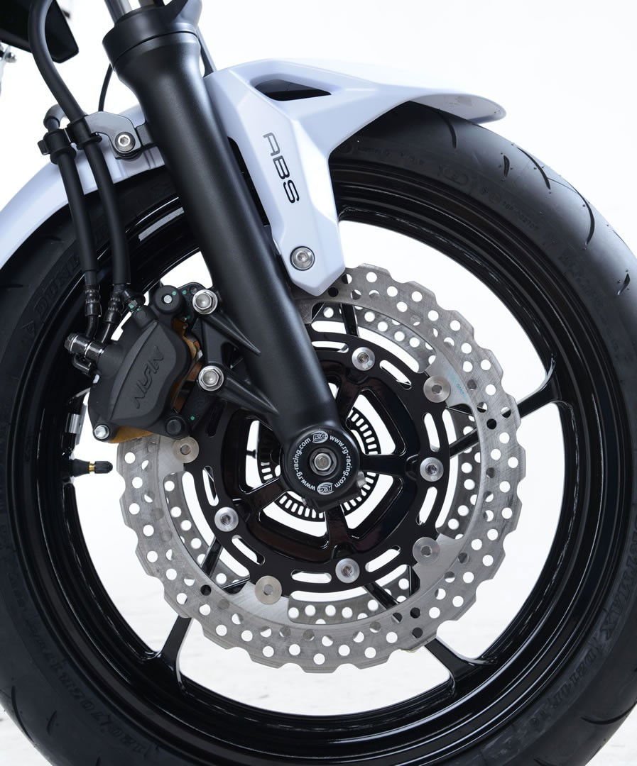 Protezioni Perno Forcella Anteriore Kawasaki Z650RS 22 Z650 Ninja 650 17 18327 Rg FP0192BK - ENDURRAD