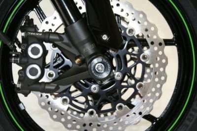 Protezioni Perno Forcella Anteriore Kawasaki ZX10 R 08 15 5525 Rg FP0081BK - ENDURRAD