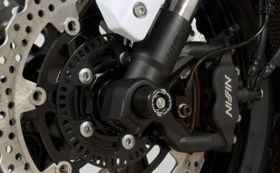 Protezioni Perno Forcella Anteriore Kawasaki ZX6R Ninja 636 13 22 7255 Rg FP0131BK - ENDURRAD